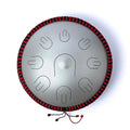 Tambor de lingueta e handpan Hluru com 9 notas - Ré menor