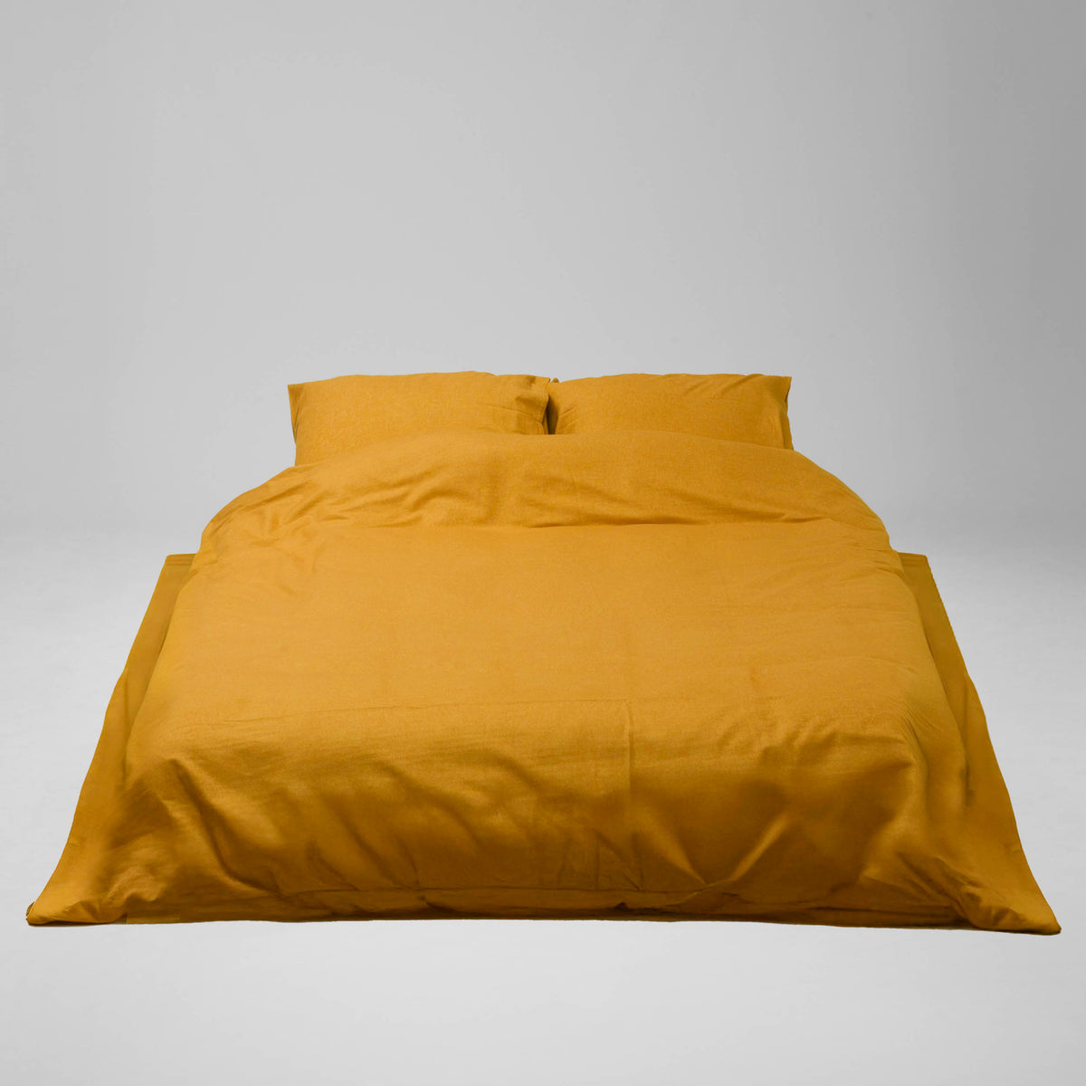 Duvet cover - Flannel (Mustard)