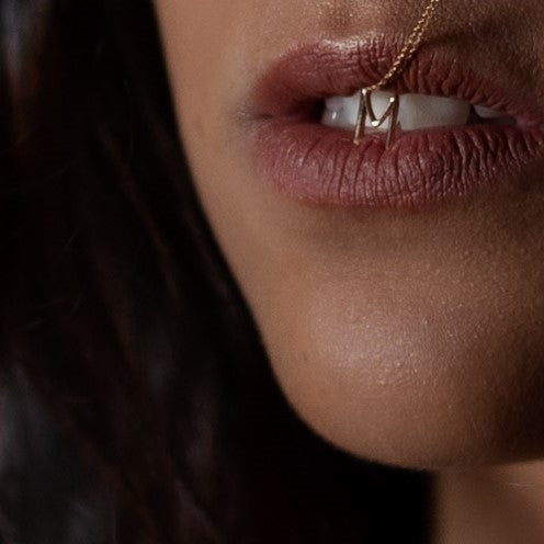 Golden Initial J Necklace